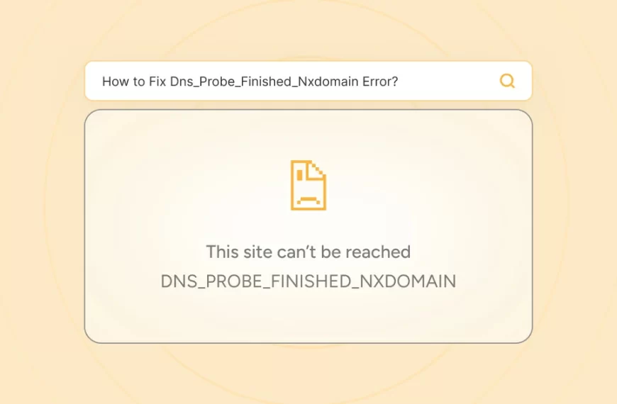 Noticias 20 Error DNS_PROBE_FINISHED_NXDOMAIN y sus Soluciones